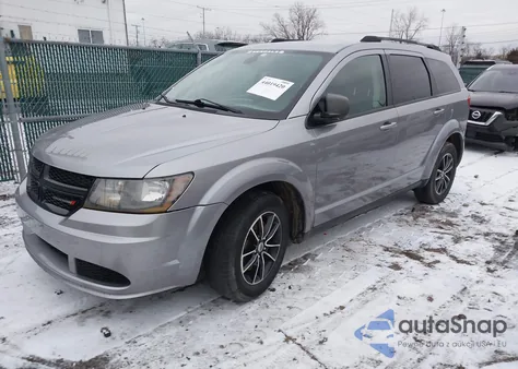 2018 Dodge Journey Se из США, поврежденный, VIN 3C4PDCAB0JT527545